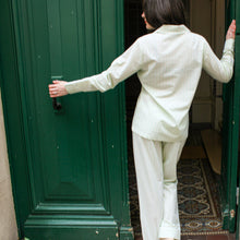 Upload image to gallery, Charlotte pistachio cotton pajamas 
